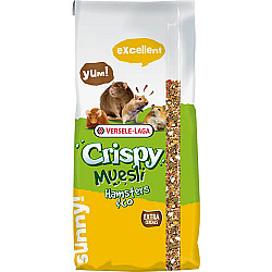 Versele Laga Crispy Muesli Hamsters&Co(Hamster Crispy)– пълноценна храна за хамстери, джербили, плъхове и мишки