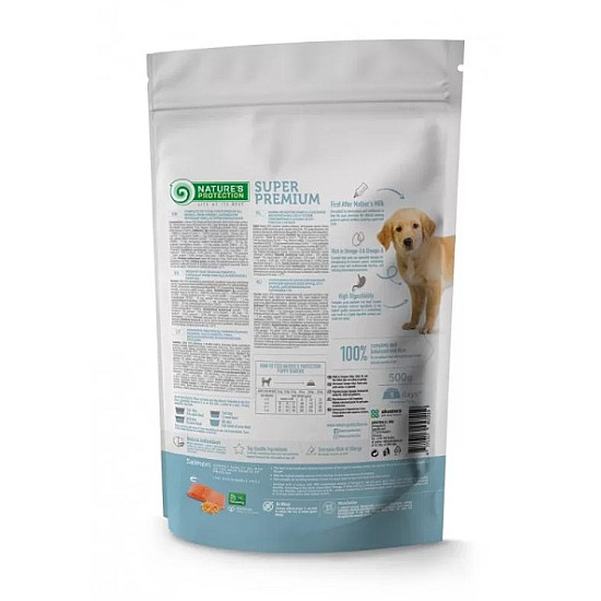 Nature’s Protection Puppy Starter – Пълноценна храна за малки кученца (4–12 седмици) и кърмещи кучета
