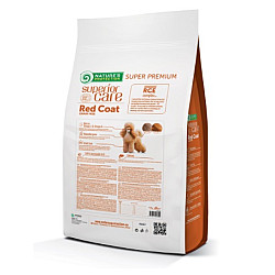 Nature’s Protection Red Coat Grain Free Salmon Adult Small and Mini Breeds - Суха храна без зърно за израснали кучета от малки и мини породи с червена или рижа козина