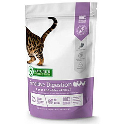 Nature's Protection Cat Sensitive Digestion - Суха храна за котки с чувствителна храносмилателна система