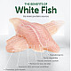 Nature’s Protection White Dogs Grain Free White Fish Adult Large Breeds - Суха храна за израснали кучета от големи породи с бяла и светла козина.