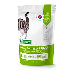 Nature's Protection Urinary Formula S - Пълноценна диетична суха храна за котки