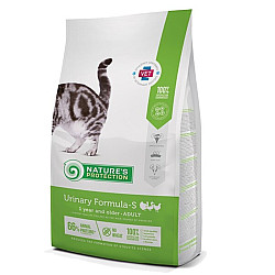 Nature's Protection Urinary Formula S - Пълноценна диетична суха храна за котки