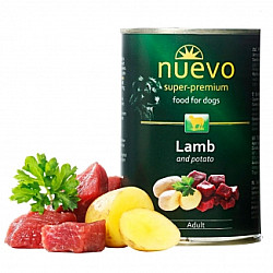 Nuevo Lamb and Potatoes - Консерва за куче с агне и картофи