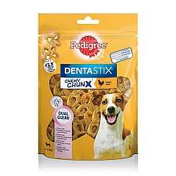 Pedigree Dentastix Chewy Chunx Dual Clean 68 гр - Награда за малки кучета от 5 до 15 кг