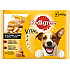 Pedigree Пауч за кучета с говеждо месо, пилешко и зеленчуци 4x100гр