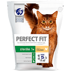 Perfect-fit Гранули за кастрирани котки с пилешко месо 750гр