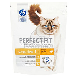 Perfect-fit Гранули за котки с чувствителен стомах с пуешко 750гр