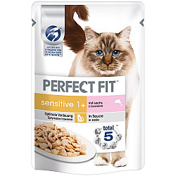 Perfect-fit Sensitive - Пауч  със сьомга 850гр