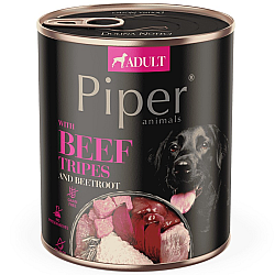 Piper Adult Dog Beef Tripes - Консерва за куче с говеждо шкембе и цвекло
