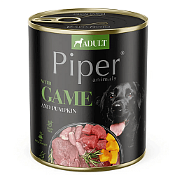 Piper Adult Dog Game - Консерва за кучета с дивеч, тиква и розмарин