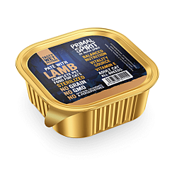 Primal Spirit Sterilized Cat Lamb - Пастет за кастрирани котки с агнешко - 100гр