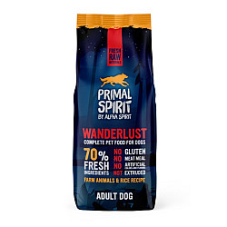 Primal Spirit Wanderlust - Суха храна за куче с прясно пилешко и прясна риба