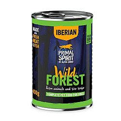Primal Spirit Wild Forest - Консерва за кучета със свинско и пуйка