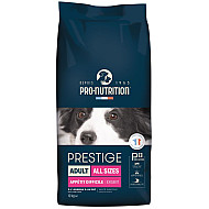 Prestige Dog Adult Exigent - Суха храна за кучета с капризен апетит с агнешко и ориз - 12 кг