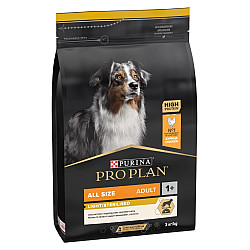 Purina Pro Plan All Size Light Sterilised Chicken - Суха храна за кастрирани кучета с наднормено тегло с пиле