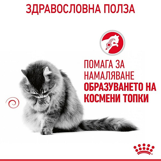 Royal Canin Hairball Care In Jelly 12 x 85- Пълноценна храна за котки в зряла възраст, склонни към образуване на космени топки – пауч парченца в желе