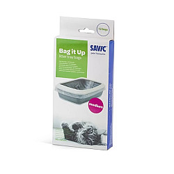 Savic - Плик за котешка тоалетна М - 12 бр - 42 х 32 см