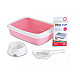 Savic Iriz Starter Kit Pink - Комплект за котешка тоалетна в розово