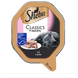 Sheba Classic Adult пастет със сьомга 85гр