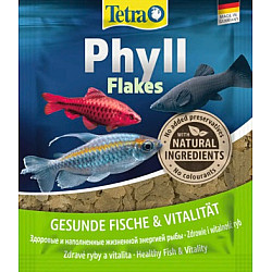 Tetra Sachet tetraphyll - храна за тревопасни тропически рибки 12гр