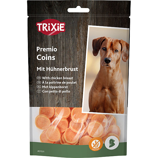 Trixie Монетки с пилешко 100гр