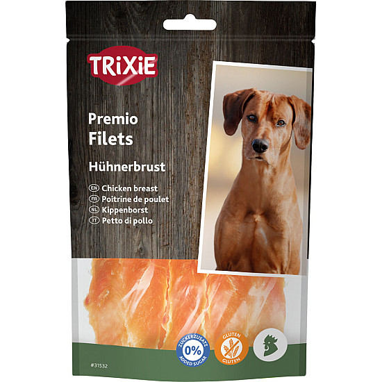 Trixie Лакомство сушено пилешко филе 100гр