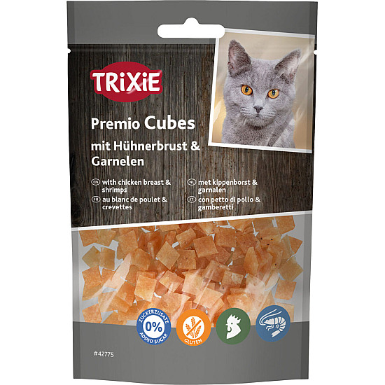 Trixie - Кубчета с пилешки гърди и скариди