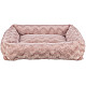 Ортопедично легло за кучета - Локи - розово