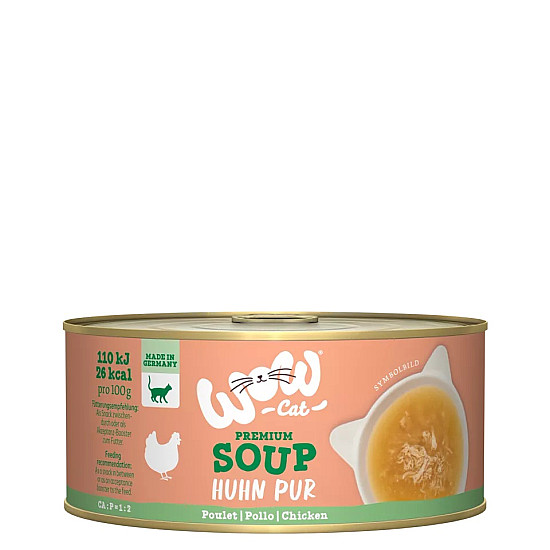 WOW Cat Soup Chicken - Супа за котки с пиле