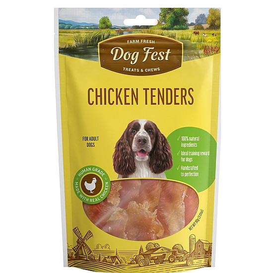 Dog Fest Chicken Tenders - Лакомство за куче - пилешки филенца