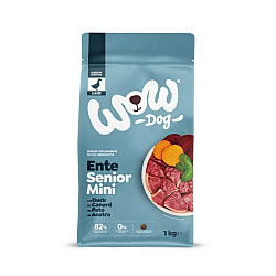 Wow Dog Senior Duck - Суха храна за застаряващи кучета с патица