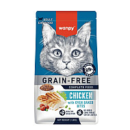 Wanpy Adult Cat  Chicken Grain Free - Суха храна за котки с пилешко, без зърно - 1.5 кг