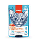 Wanpy Stew Kitten Salmon and Tuna in Gravy - Пауч за малки котенца, ароматно стю със сьомга и риба тон в сос - 70 гр