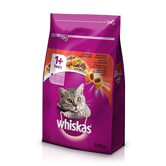 Whiskas Гранули сговеждо месо за котки
