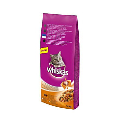 Whiskas Гранули риба тон за котки над 1 година