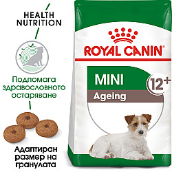 Royal Canin Ageing Mini 12+  Пълноценна суха храна за кучета от дребни породи над 12 години 1.5 кг