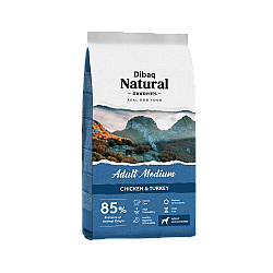 Dibaq Natural Moments Adult Medium 15 kg - за възрастни кучета от средно големи породи 