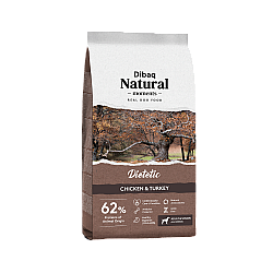 Dibaq Natural Moments Dietetic 15kg - за възрастни кучета, склонни към наднормено тегло и възрастни кучета на възраст над 7 години