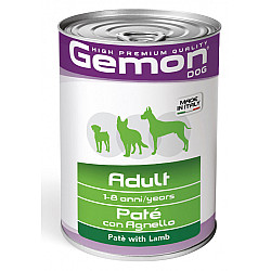 Gemon Pate Adult with Lamb 400g – Kонсерва пастет с агнешко за кучета над 1 г.