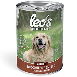 Monge-Leos Chunks with Lamb Adult 415g -Хапки с агнешко – за кучета в зряла възраст