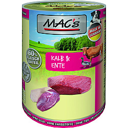 Mac’s Dog with Duck,Beef and Potatoes- Консерва с телешко,патешко месо и картофи.