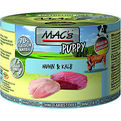 Mac’s Puppy with Chicken and Beef - Консерва за подрастващи кучета с пилешко месо и говеждо