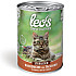 Monge-Leos Chunkies with Turkey– Adult 415g-Хапки с пуешко – за котки в зряла възраст