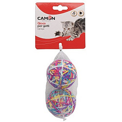 Camon Плетена топка от прежда за коте 2бр 