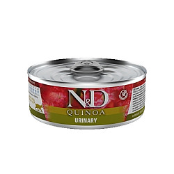N&D Quinoa Cat Urinary 80g - Консерва за котки за възстановяване на здравето на уринарния тракт