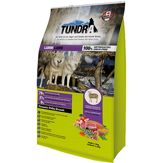 Tundra Lamb Food for Dog - пълноценна храна с агнешко месо