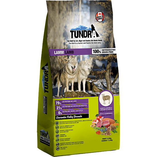 Tundra Lamb Food for Dog - пълноценна храна с агнешко месо