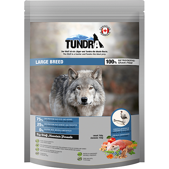 Tundra Large Breed - с пуешко месо и херинга 11.340кг