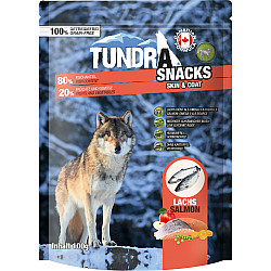 Tundra Snack with  Salmon for Dog - Лакомство за куче със сьомга за здрава кожа и козина 0.100грама